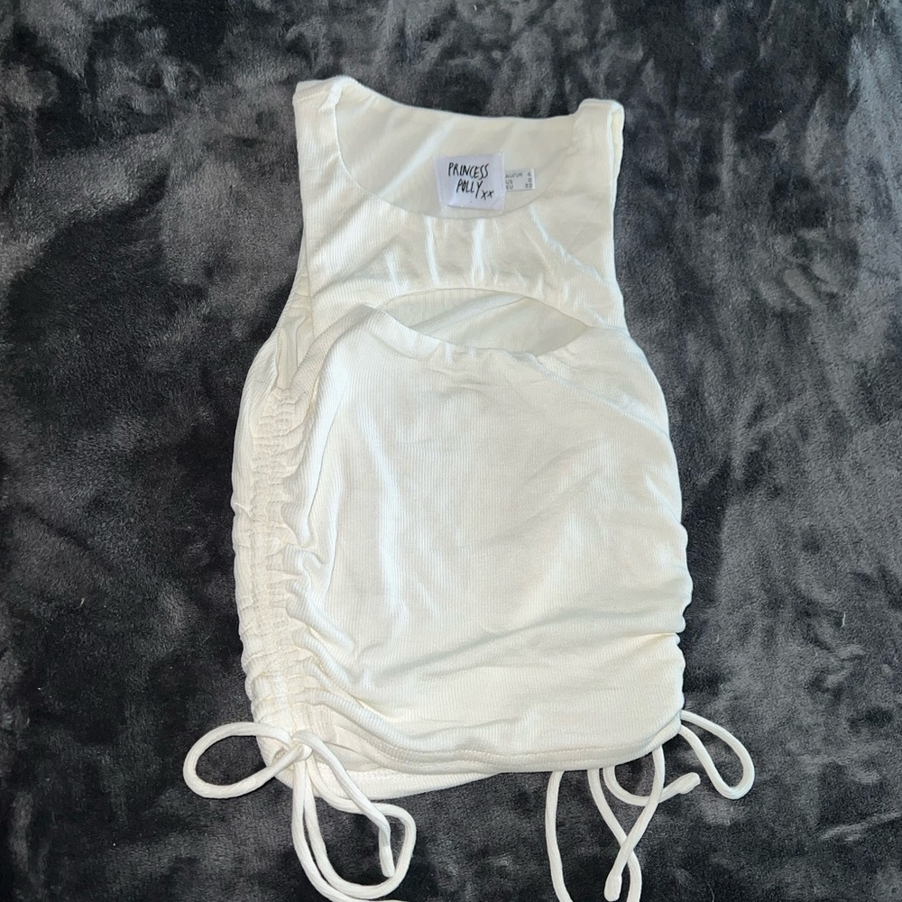 Princess Polly Lynlee Top in White Size 0 - Picture 16 of 16